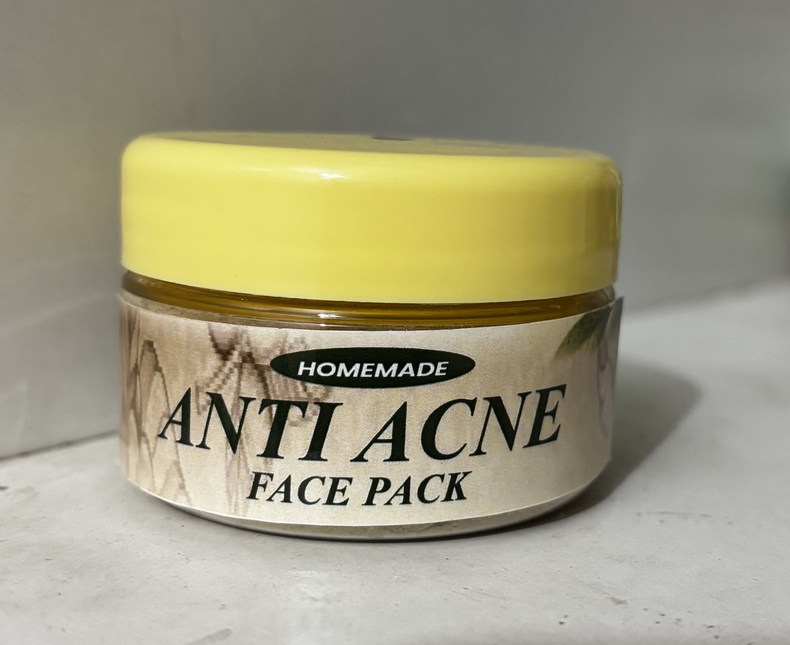 Homemade Anti Acne face pack