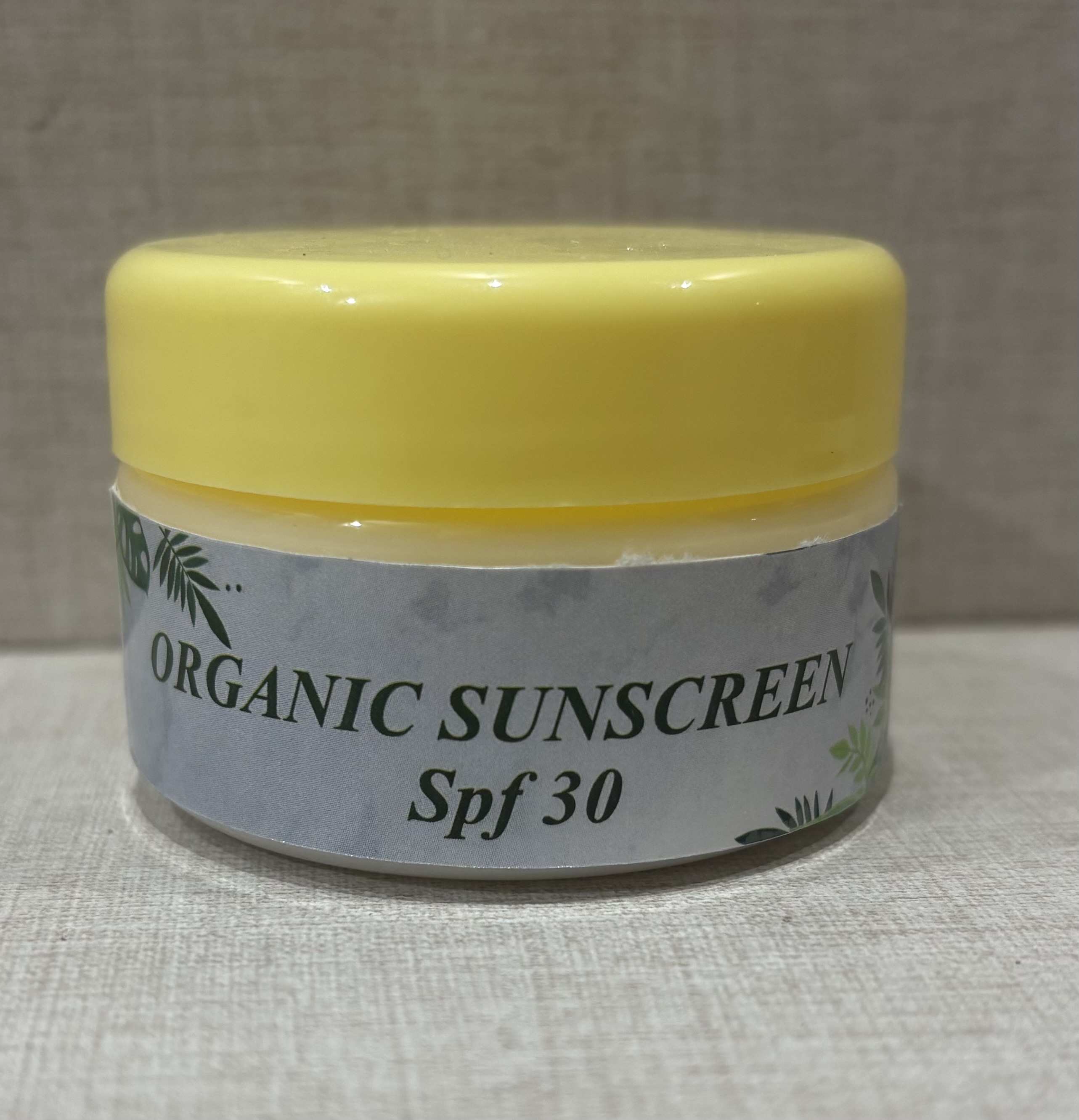 Organic Sunscreen SPF30